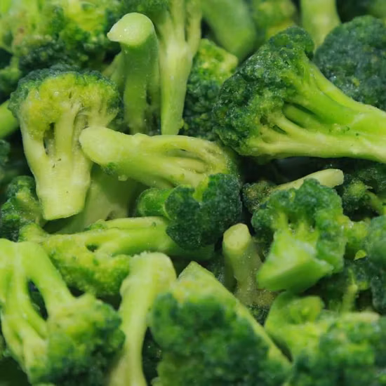 Brocoli chinois IQF Brocoli surgelé pour l'exportation Brc