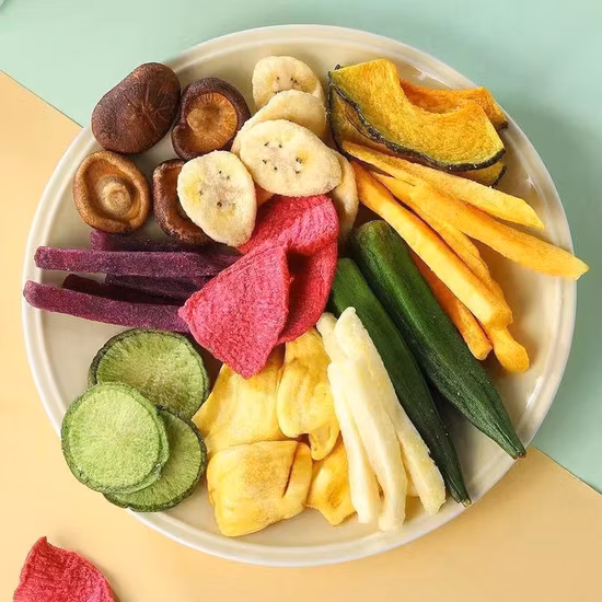 Meilleur Ttn gros vide fruits légumes frits pomme de terre légumes séchés